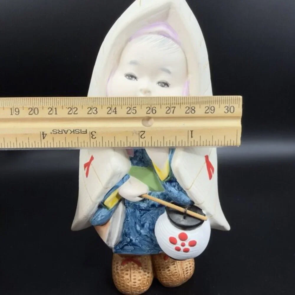 Vintage Japanese Porcelain Bisque‎ Doll Figure Ceramic Whimsical Made In Japan